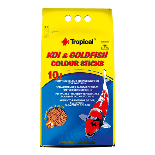 Tropical | Koi & Goldfish Colour Sticks - 800 g