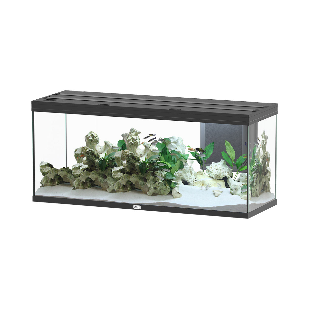 Volga 450 Aquarium - Black Matte Finish - 119 gal