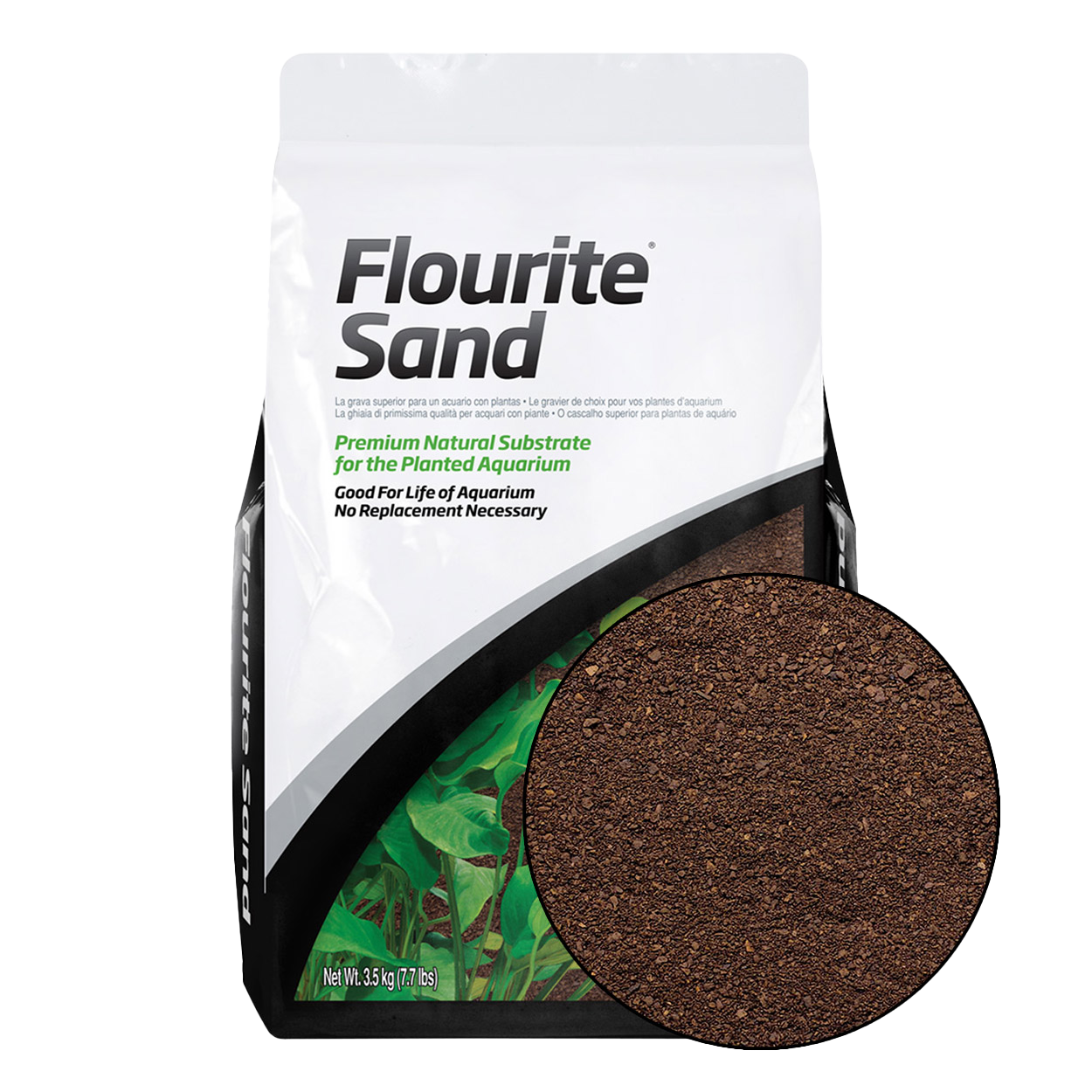 Flourite en Sable