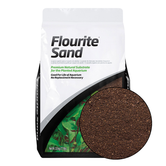 Flourite en Sable