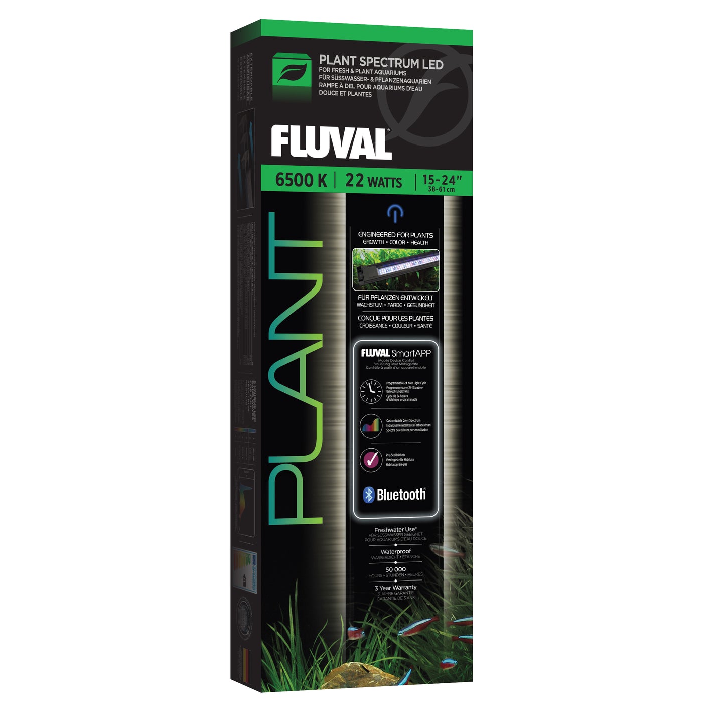 Fluval | Rampe d’éclairage DEL Plant Spectrum (15 - 24 po)