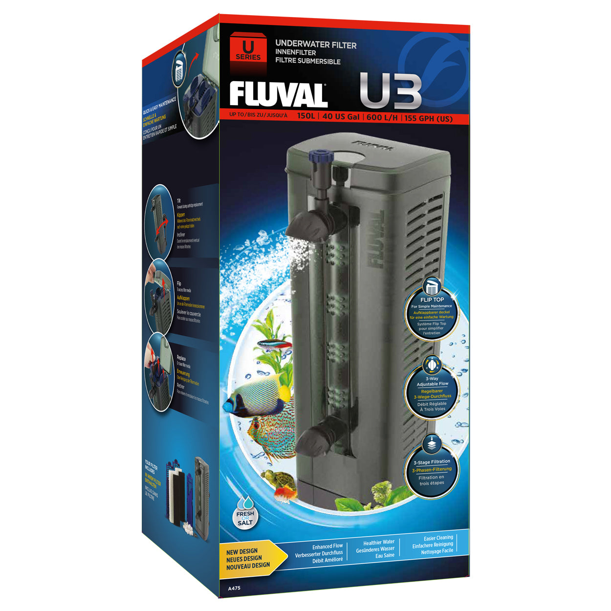 Fluval | Filtreur U3