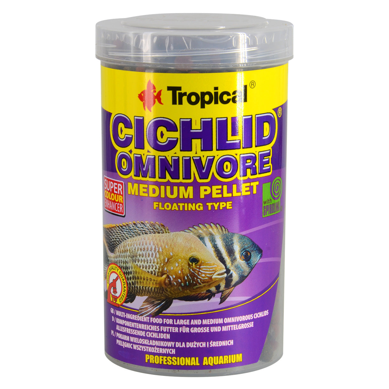 Tropical | Cichlid Omnivore Medium Pellets