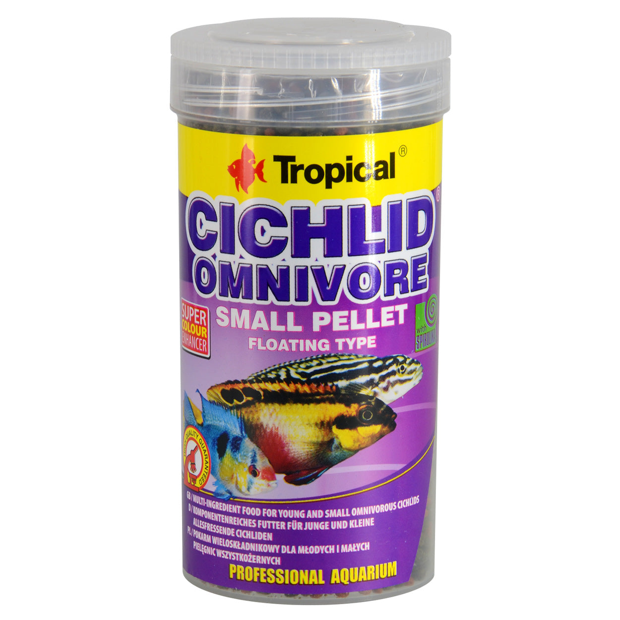 Tropical | Cichlid Omnivore Small Pellets