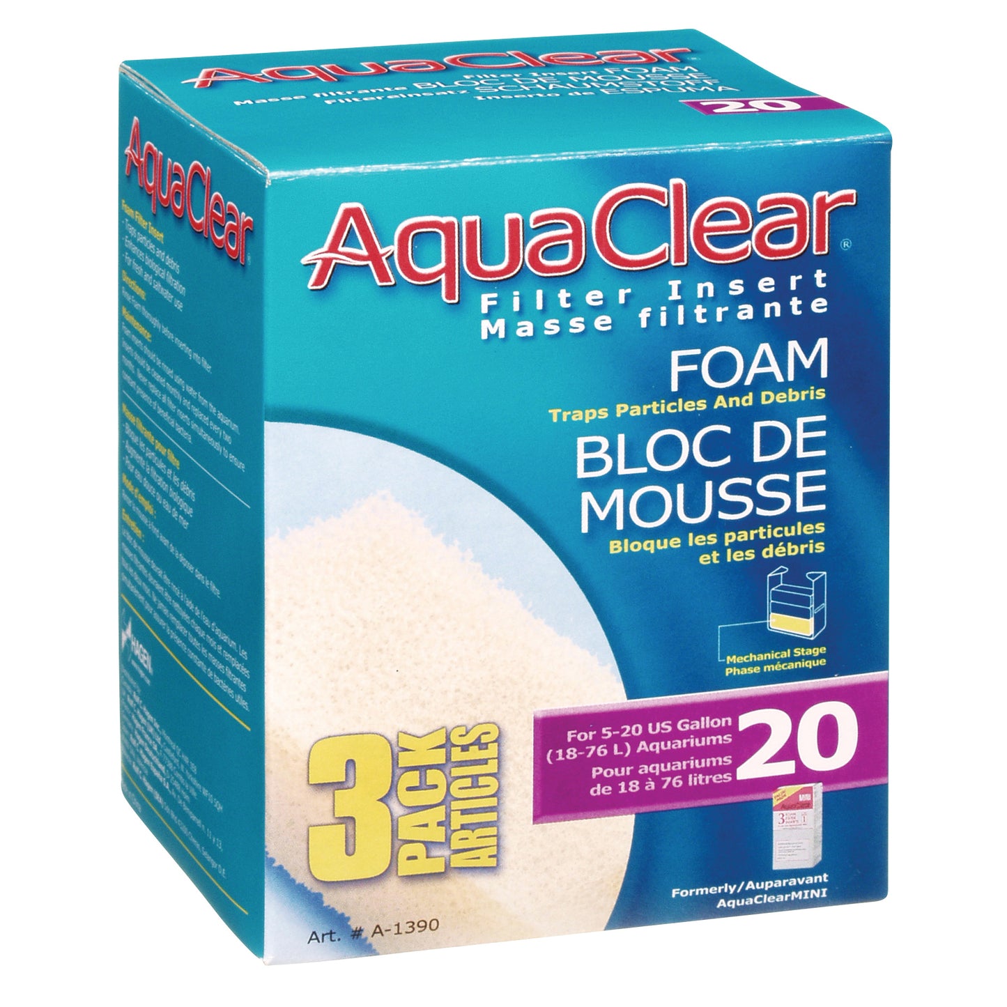 AquaClear | Foam Filter (3 Pack)